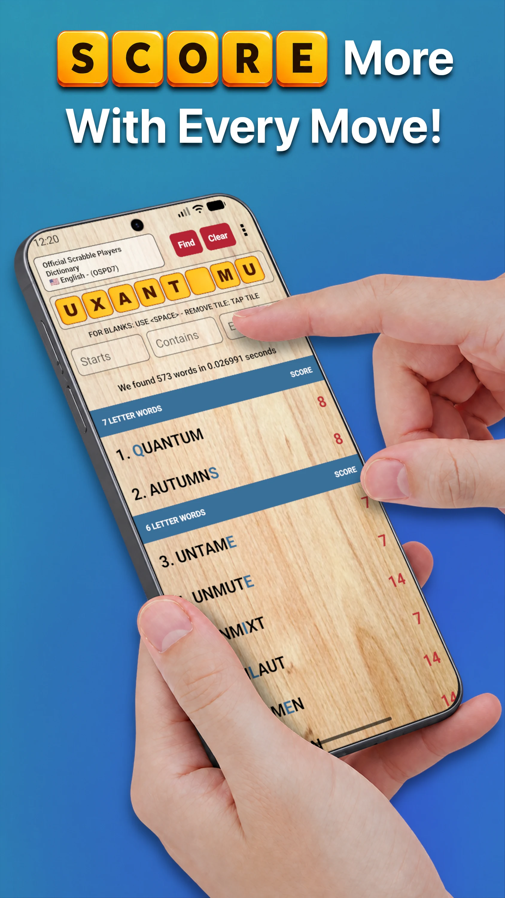 Word Checker - Anagram Solver screenshot
