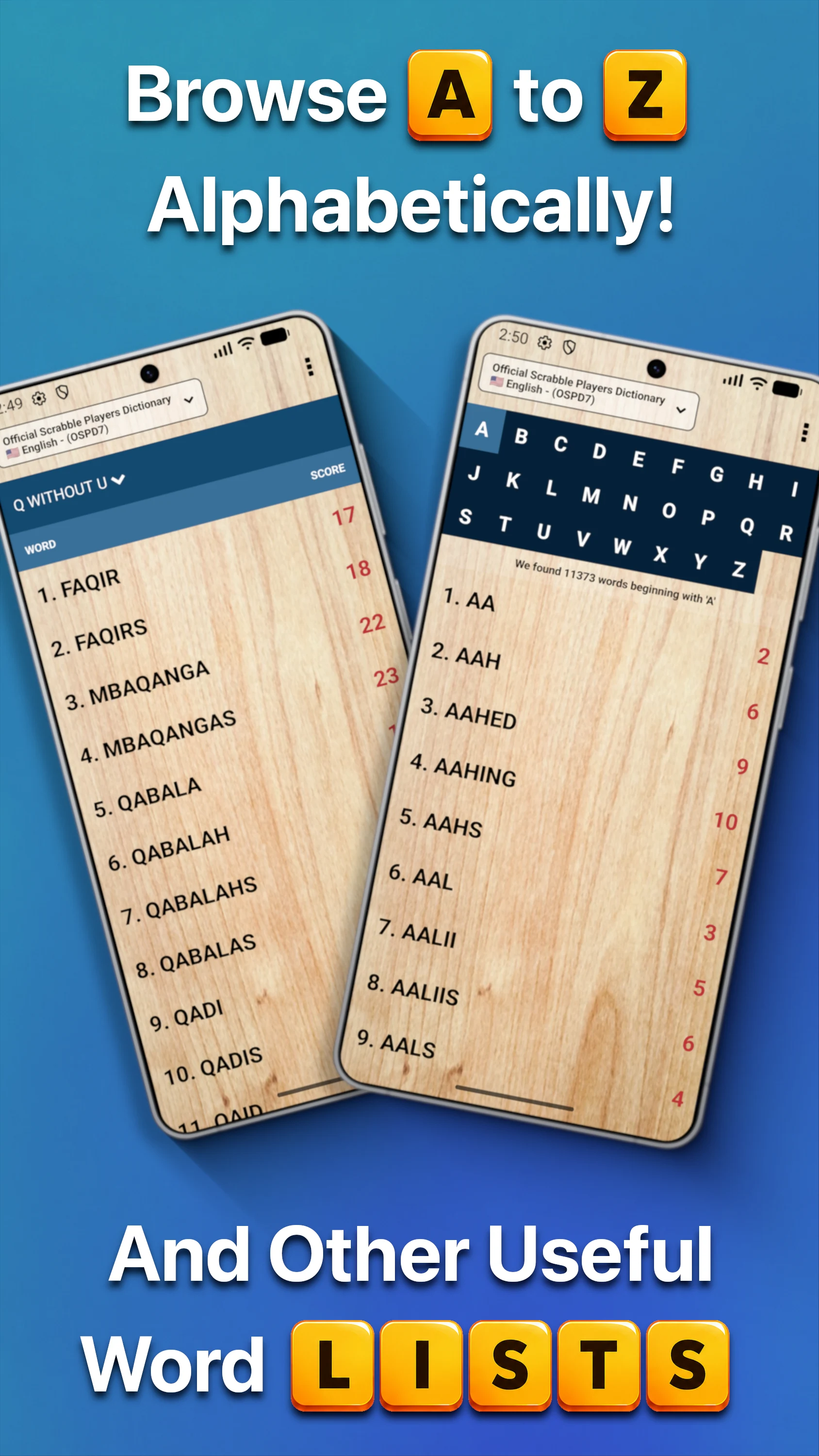 Word Checker - Anagram Solver screenshot